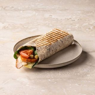 Tortilla z indykiem i batatami