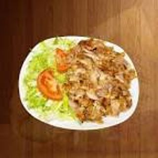 Plato Kebab con ensalada