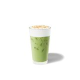 Toffee Nut Cream Iced Matcha Latte
