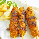 Plats De Broquetes De Pollastre