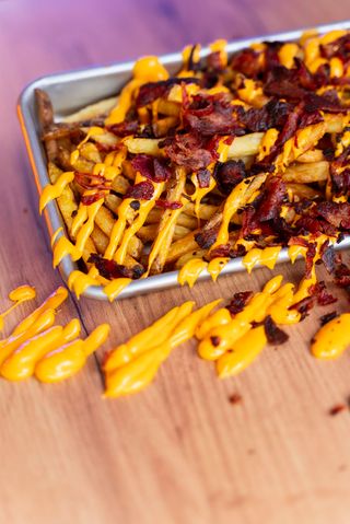 Patatas cheddar & bacon