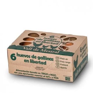 Huevos Vall Mestral Campero 6 Uds.
