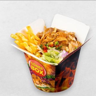 Box Kebab Con Patatas (Grande)