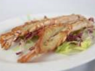 163/ Gamberoni alla griglia