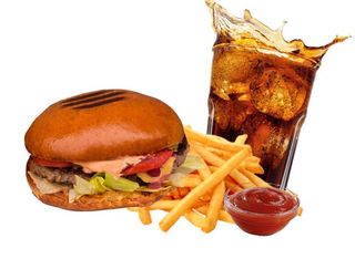 Бургер яловичий меню