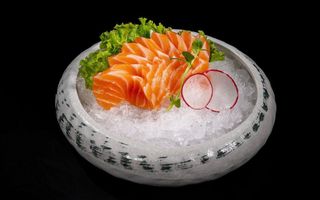 128 Sashimi di salmone 12 pezzi