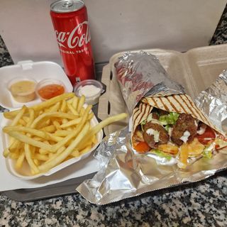  Seek kebab wrap menù