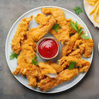 81 Tira De Pollo