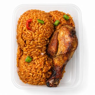 Jollof Rice & Grilled Chicken