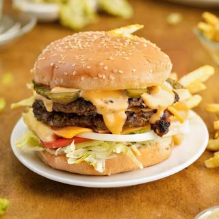 Double-Decker Burger