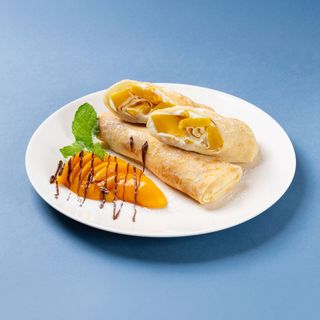 Naleśniki z Mascarpone i Brzoskwinią (2 szt.)