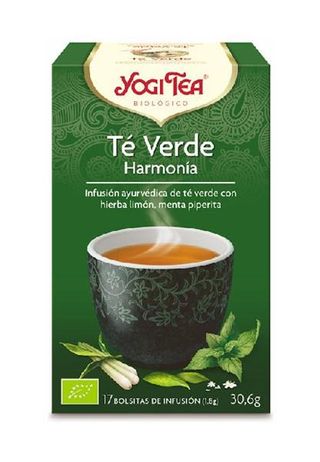 Infusión Té Verde Armonia Yogitea 30,60 Gr