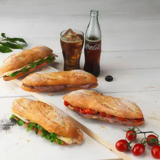 Menú jamón y queso