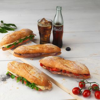 Menú jamón y queso