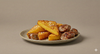 Scagliozzi e salsiccia