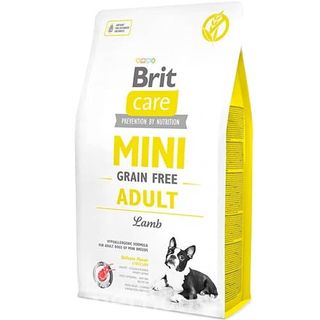 Brit Care Mini Grain Free Adult Lamb - сухий корм для собак малих порід зі смаком ягня, 2 кг