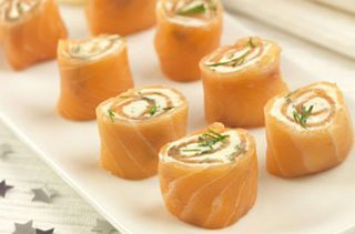 Smoked Salmon Roulade 