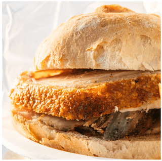 Panino con porchetta