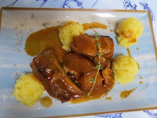 Свински ребра на фурна (450г)