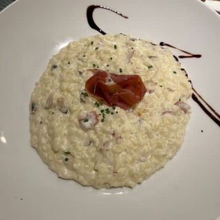 Risotto De Idiazábal Con Champiñones