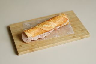 Flauta de butifarra blanca