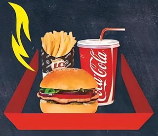 Гамбургер комбо