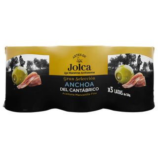 Jolca aceituna 3 latas (120 g.)
