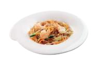 Spaghetti di soia con gamberi