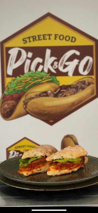 Veganski sendvič posno