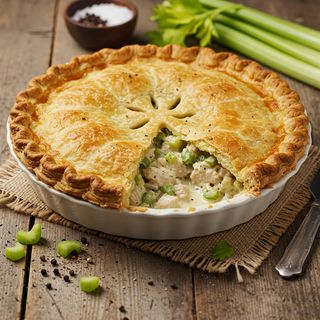 Celery Chicken Pie
