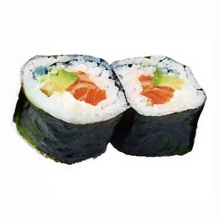 Futomaki de salmón y aguacate