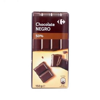 Chocolate Negro 50% Carrefour 150 Gr.