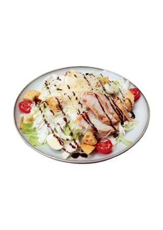 Салат "Цезарь" с семгой (270 г.)