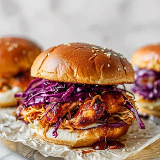 BBQ  бургер-куриная 