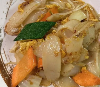 Gnochi di riso saltato con verdure