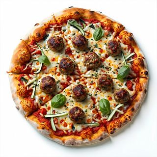 Pizza falafel