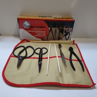 Estuche Kit Herramientas Bonsái