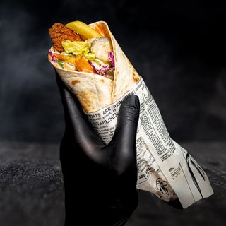 Cheesy Shaorma crispy