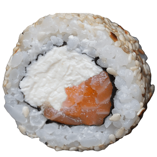 Рол Філадельфія з лососем в кунжуті (8шт/212г)