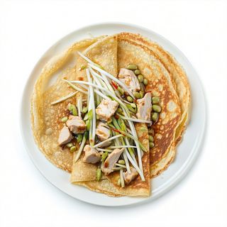 Pancake Vietnamita Con Pollo