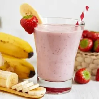 Smoothie De Fresa Con Plátano (250 ml.)