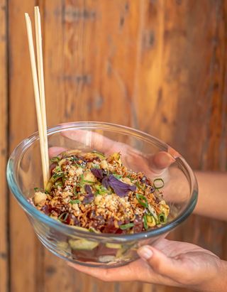 Construa o seu Poke com duas proteinas