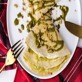 Crepé De Pistacho