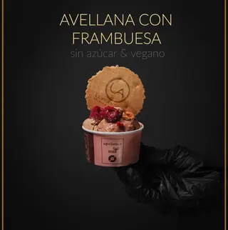 Avellana Con Frambuesa Sin Azúcar Y Vegano