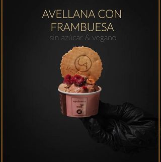 Avellana Con Frambuesa Sin Azúcar Y Vegano