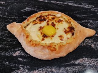 აჭარული ხაჭაპური ცომგამოუცლელი უკვერცხოთ 