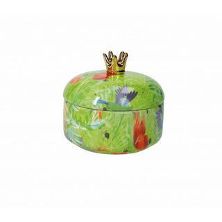 Bomboniera cu capac portelan Humming Bird