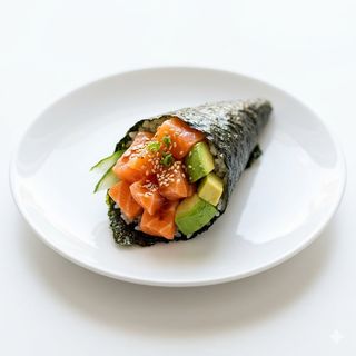 69. Temaki De Salmón Y Aguacate (1 Ud.)
