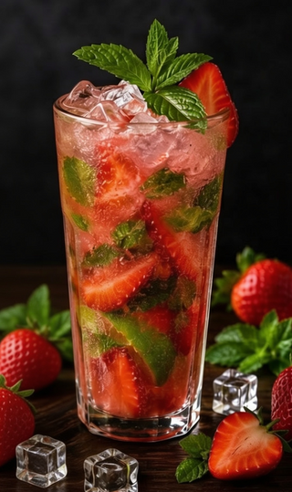 Mohito căpșună