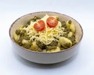 Gnocchi con Pesto Genovese e mozzarella - 460g
